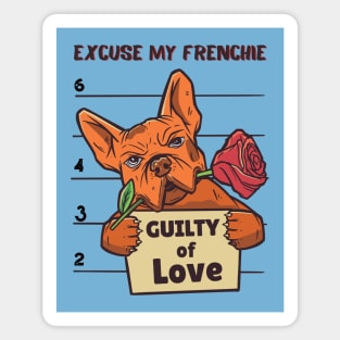 Guilty Frenchie Magnet